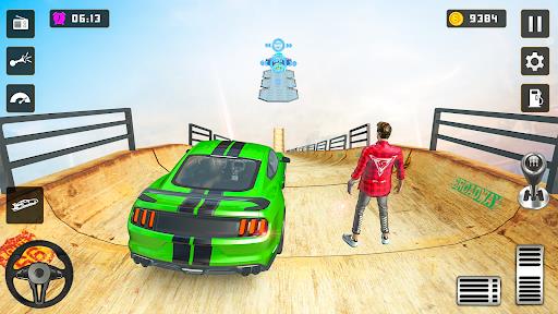 Mega Ramp Car Stunts-Car Game Tangkapan skrin 3