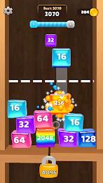 Jelly Cubes 2048: Puzzle Game ဖန်သားပြင်ဓာတ်ပုံ 3