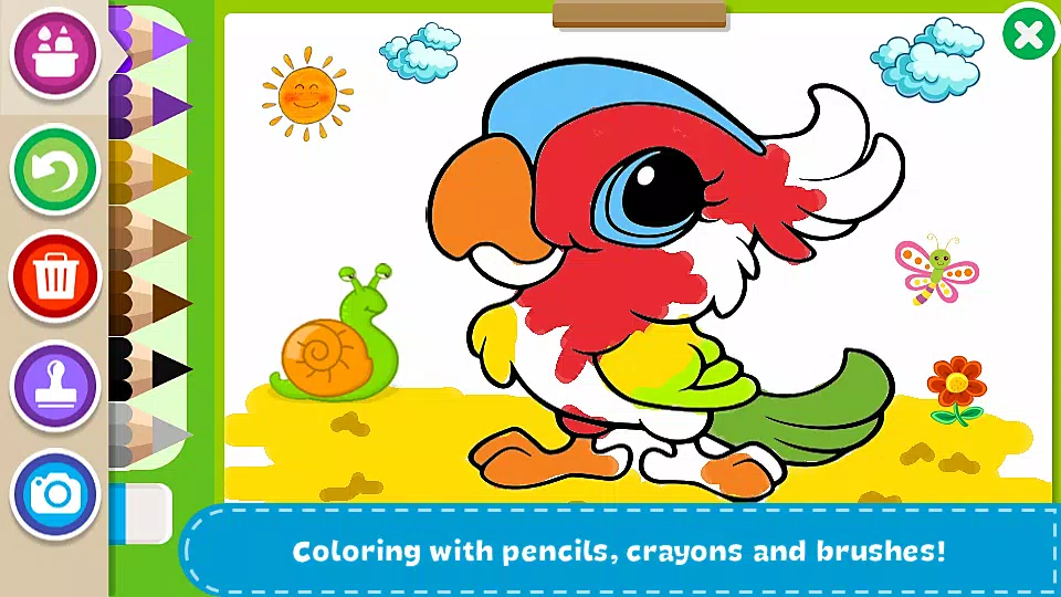 Coloring Book - Kids Paint Ảnh chụp màn hình 1