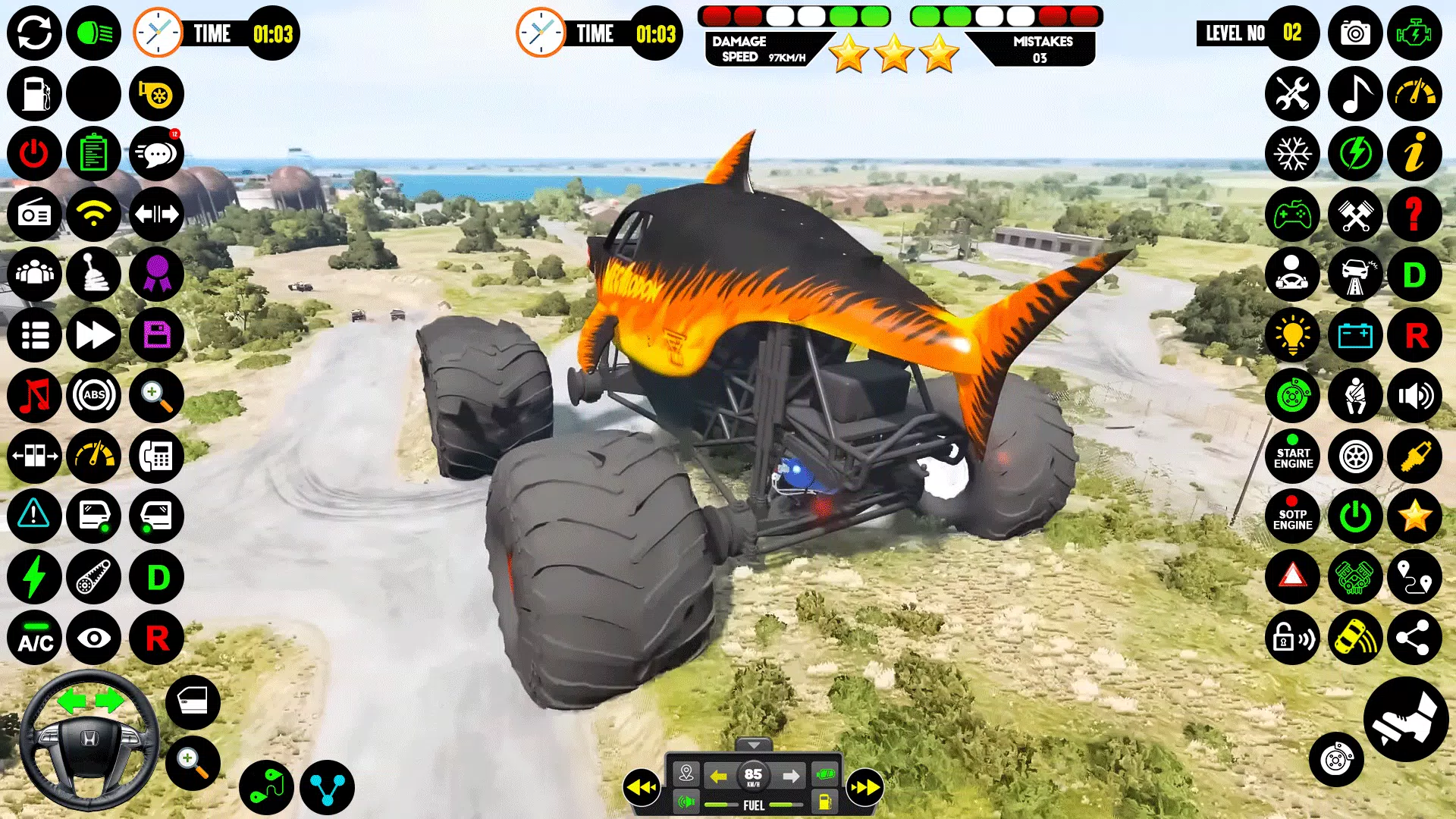 Monster Truck Racing: Truck 3D應用截圖第3張