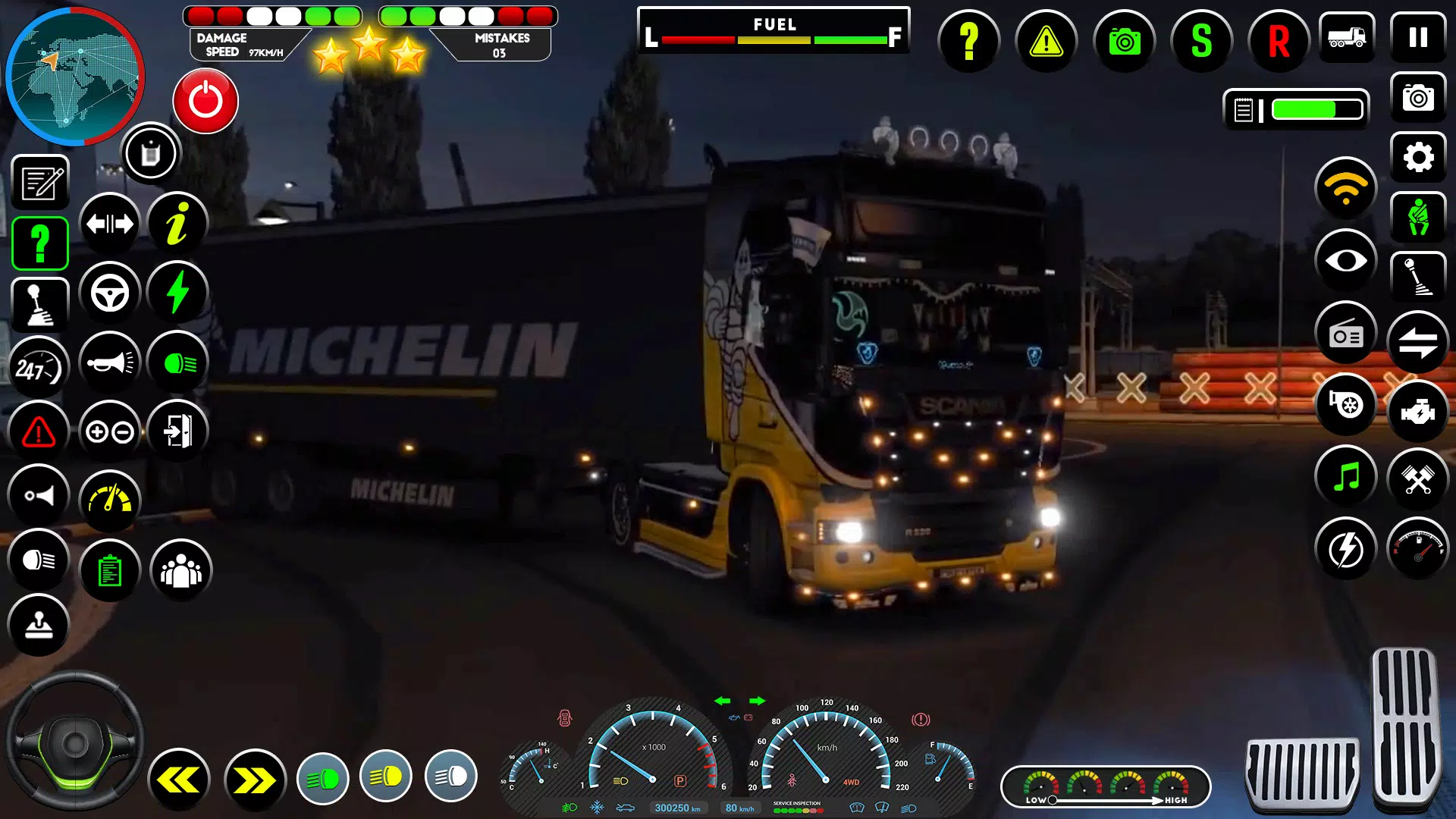 Euro Truck Driving Games Captura de tela 3