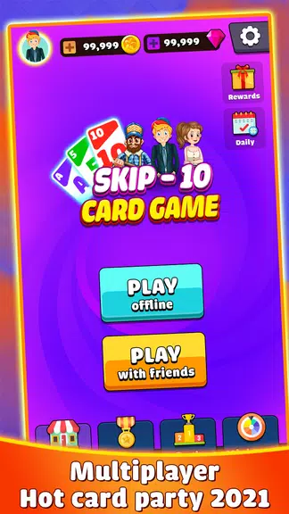 Skip 10 - Card Game Zrzut ekranu 4