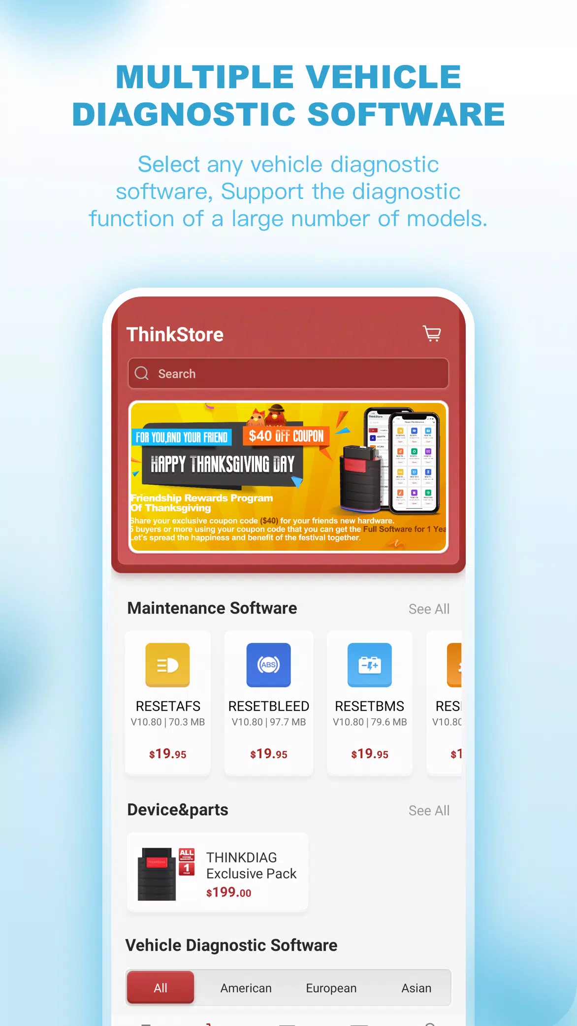 ThinkCar pro应用截图第2张