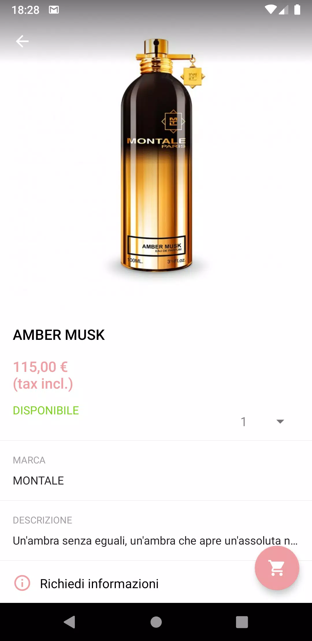 Maison de Parfum Schermafbeelding 4