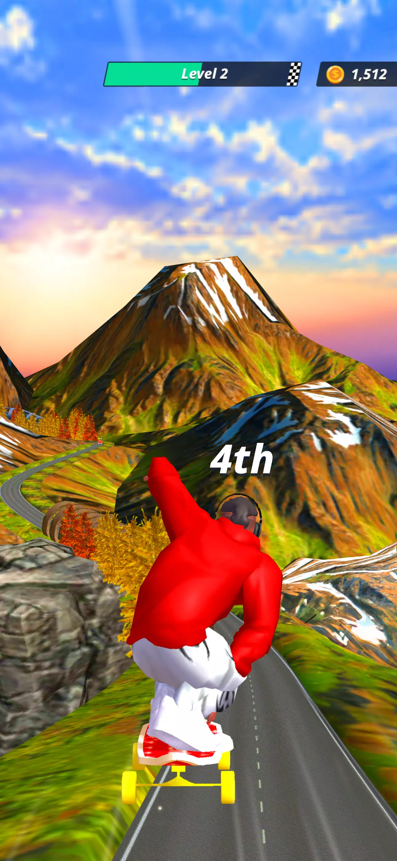 Downhill Racer 스크린샷 4