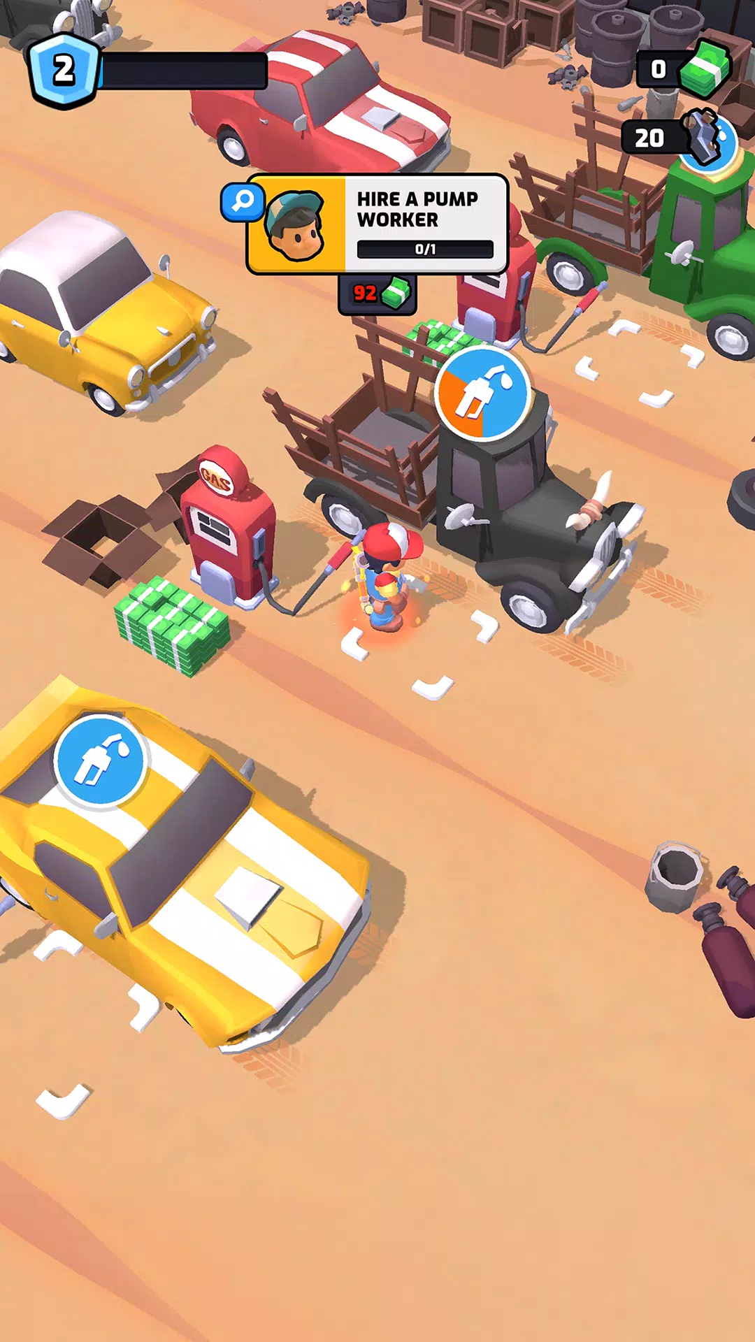 Gas Station Simulator Tycoon ဖန်သားပြင်ဓာတ်ပုံ 4