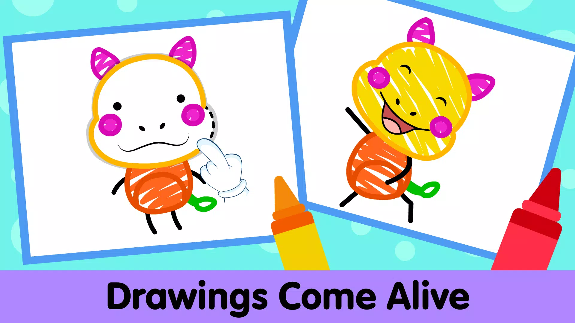 Kids Drawing & Painting Games Captura de tela 1