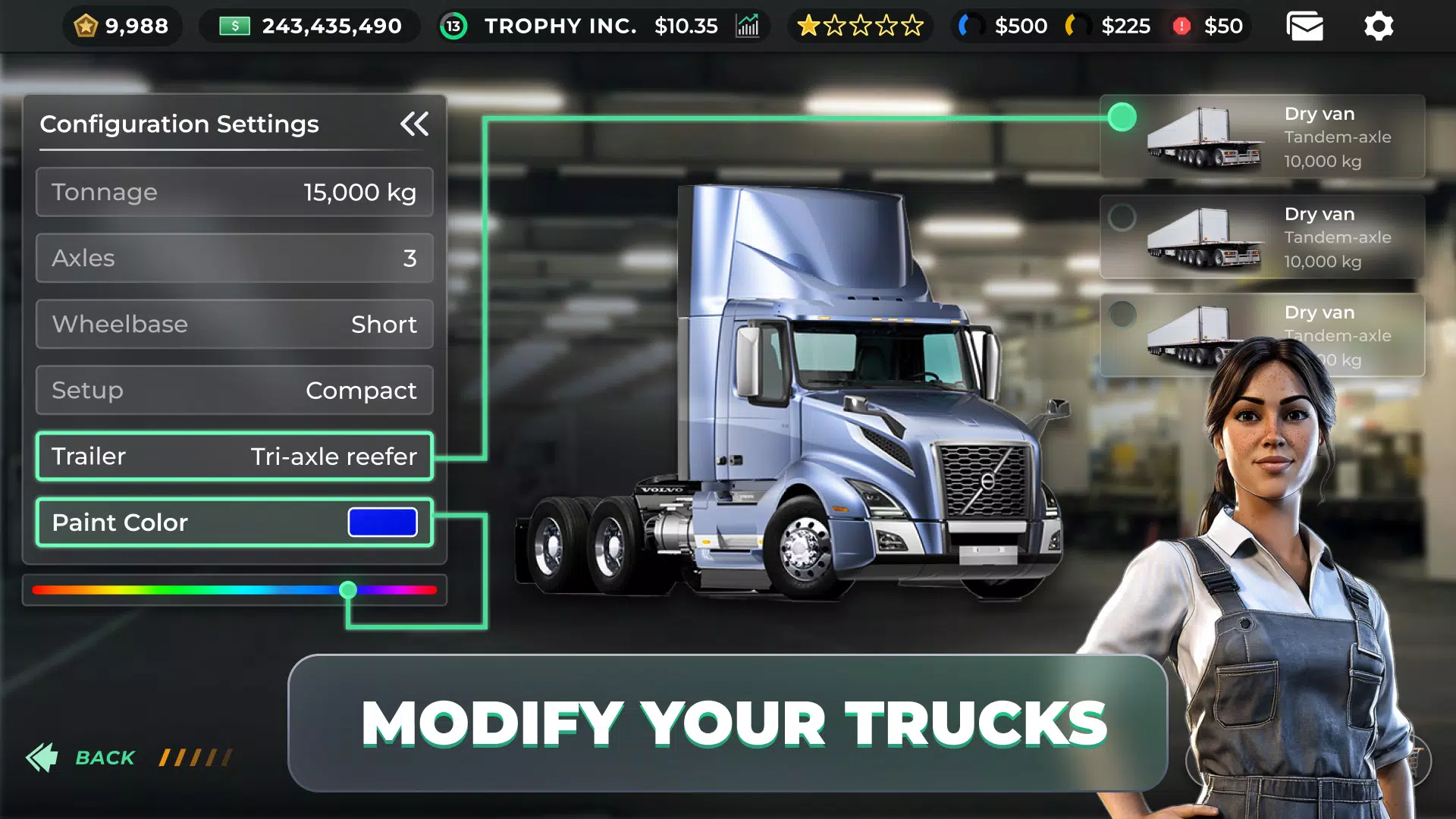 Truck Manager スクリーンショット 4