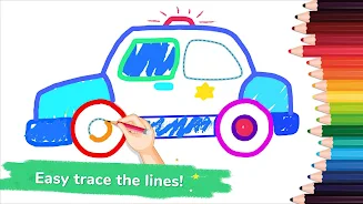 Cars drawings: Learn to draw スクリーンショット 1