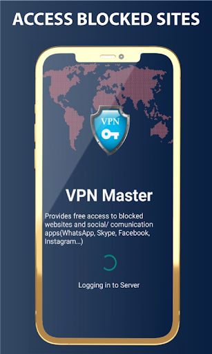 VPN Proxy Master Safe & secure スクリーンショット 1