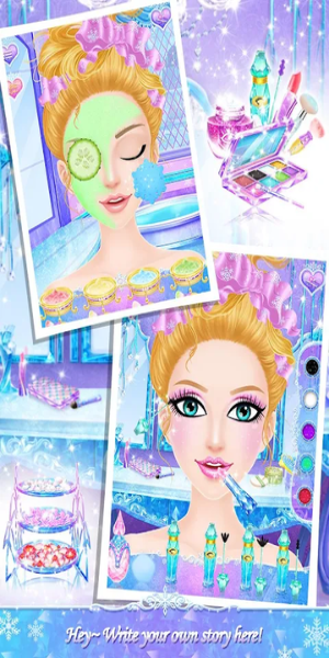 Princess Salon: Frozen Party Mod Schermafbeelding 1