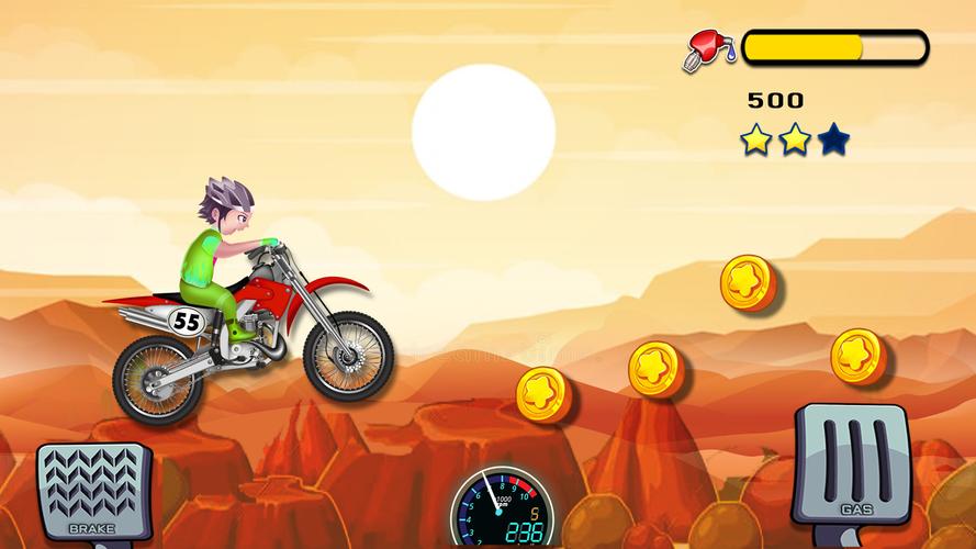 Bike Hill Racing スクリーンショット 4