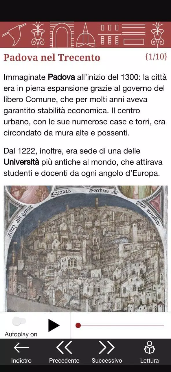 Padova Urbs picta Screenshot 3