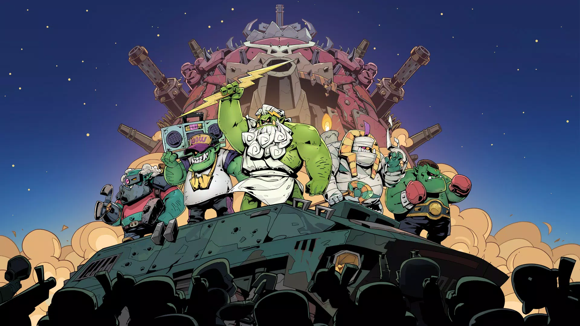 BIG BOOM - ORKS' MOVING CASTLE Captura de pantalla 2