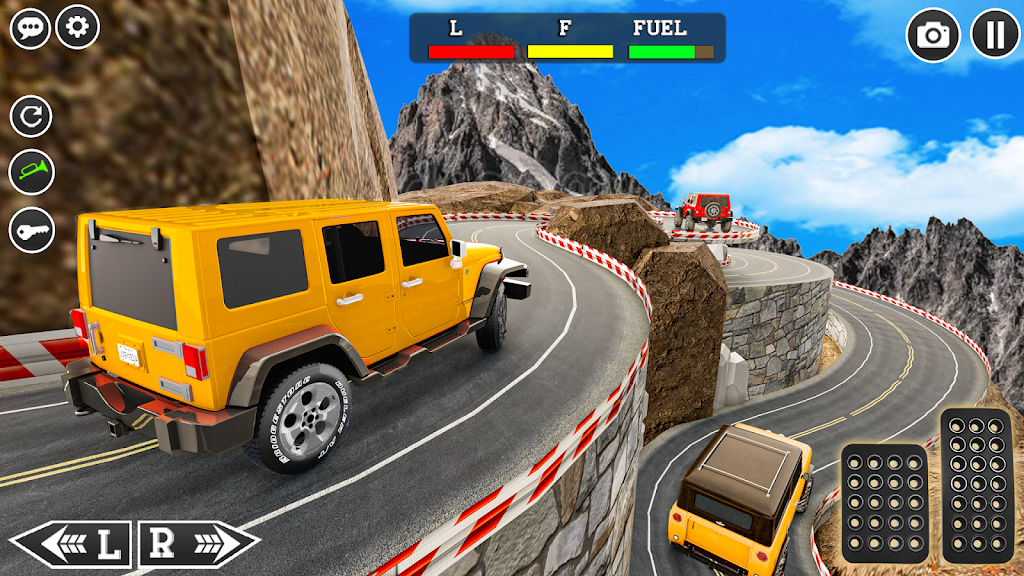 4x4 Mountain Climb Car Games Tangkapan skrin 1