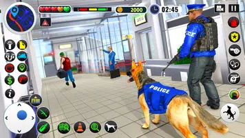 US Police Dog Games : Airport Crime Police Games স্ক্রিনশট 2