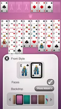 FreeCell Solitaire+ 스크린샷 4