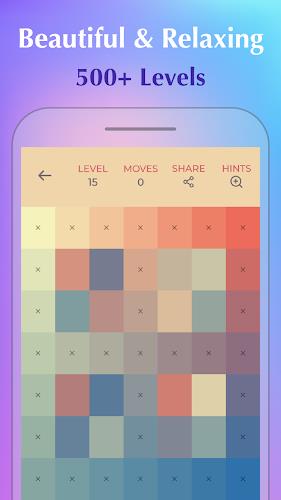 Color Puzzle:Offline Hue Games Tangkapan skrin 1