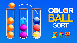 Color Ball Sort Puzzle Game 3D स्क्रीनशॉट 2