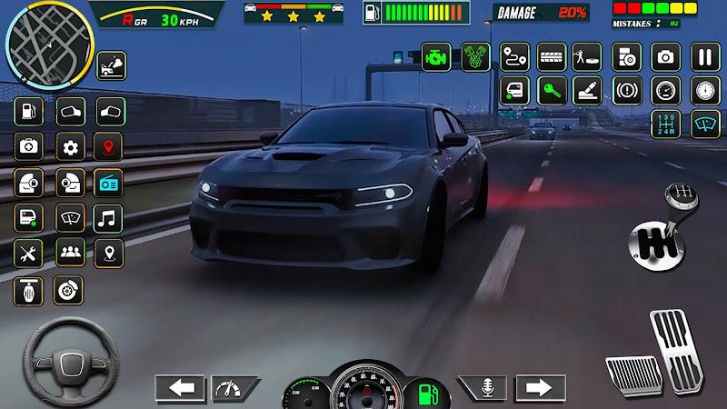 US Car Driving Simulator Game ဖန်သားပြင်ဓာတ်ပုံ 2