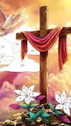 Bible Coloring Paint By Number 스크린샷 2