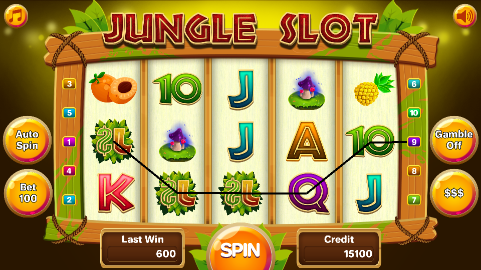 Jungle Slot 스크린샷 3