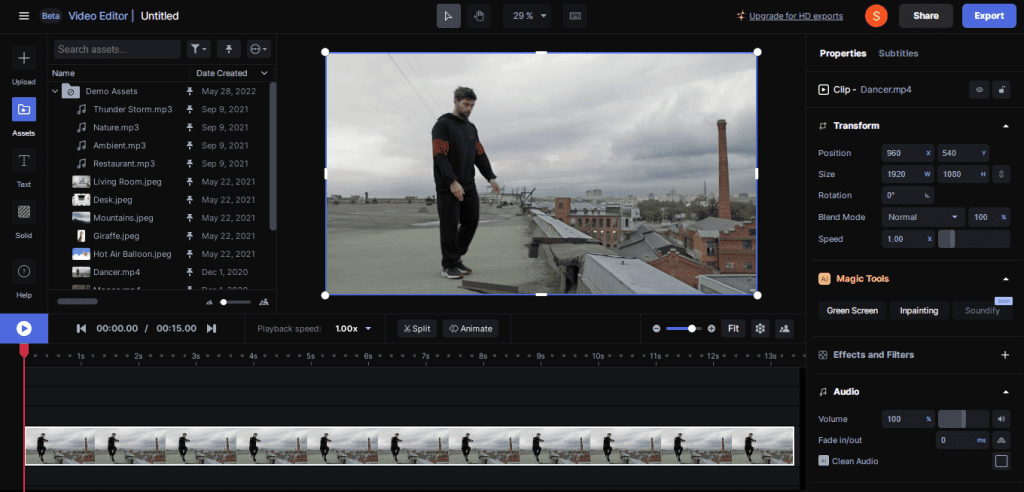 AI Effect Video Maker -Livensa Captura de tela 3