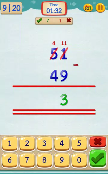 Math Fast Plus and Minus 스크린샷 2