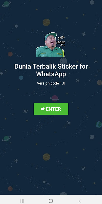 Dunia Terbalik WA Sticker应用截图第1张