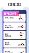 Buttocks Workout - Hips, Butt Capture d'écran 4