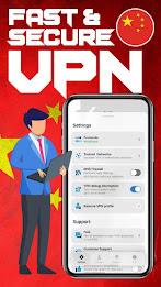 China VPN 2023 ဖန်သားပြင်ဓာတ်ပုံ 2