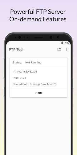 FTP Tool - FTP Server & Client Ekran Görüntüsü 1