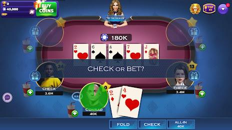 Texas Holdem Mania: Poker Game 스크린샷 1