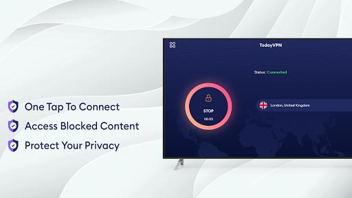 Today VPN - Free VPN Proxy - Unlimited VPN Zrzut ekranu 1