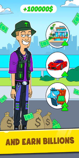 Mr.Billion: Idle Rich Tycoon 스크린샷 1