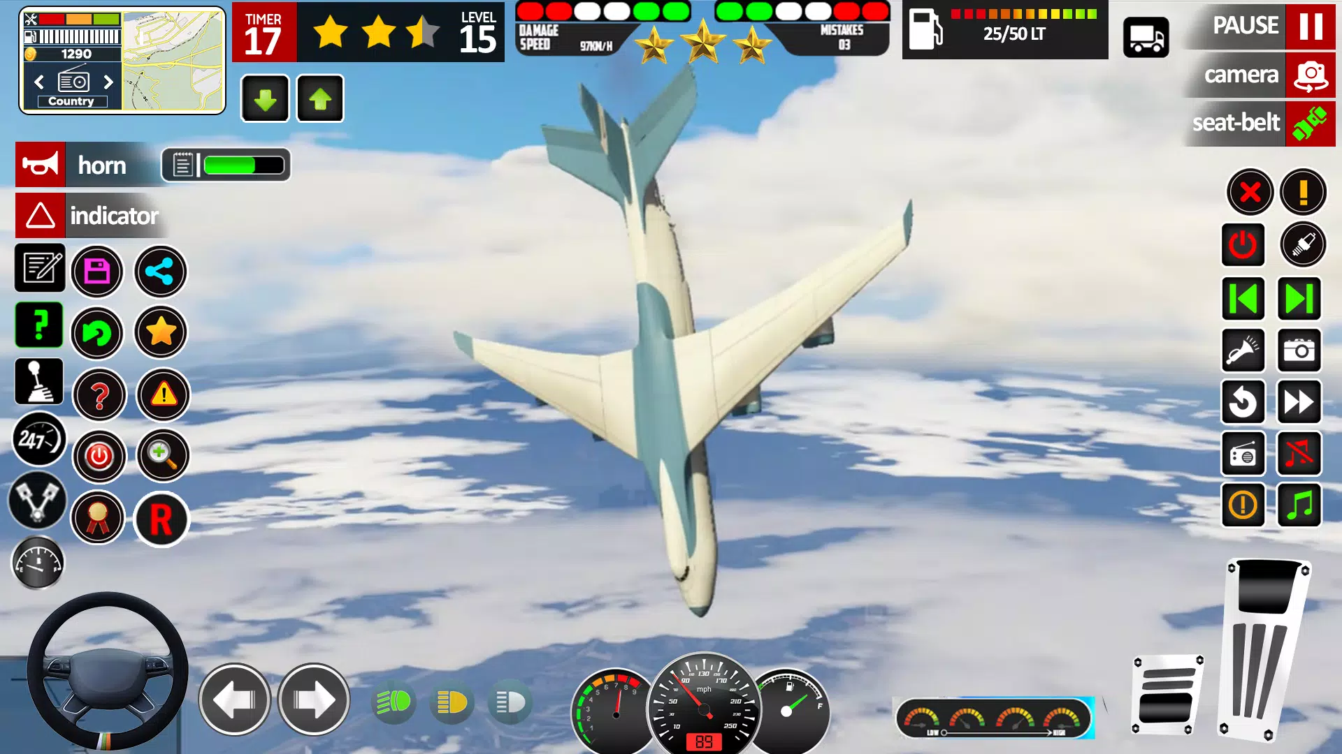 Plane Game Flight Simulator 3d Captura de pantalla 2