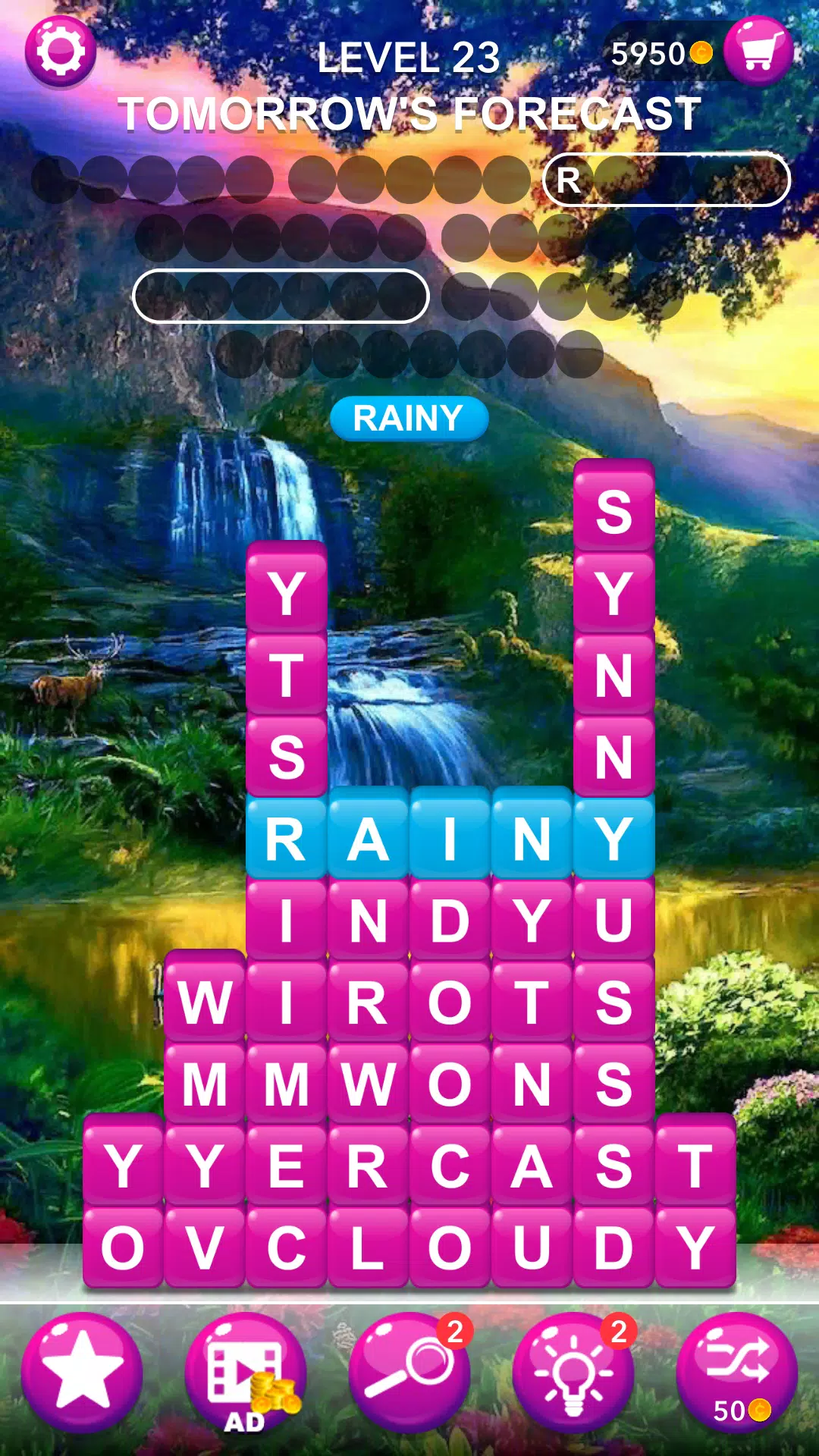 Word Tiles :Hidden Word Search Captura de tela 3