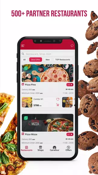 Menu.am-Food and more Delivery Captura de tela 4