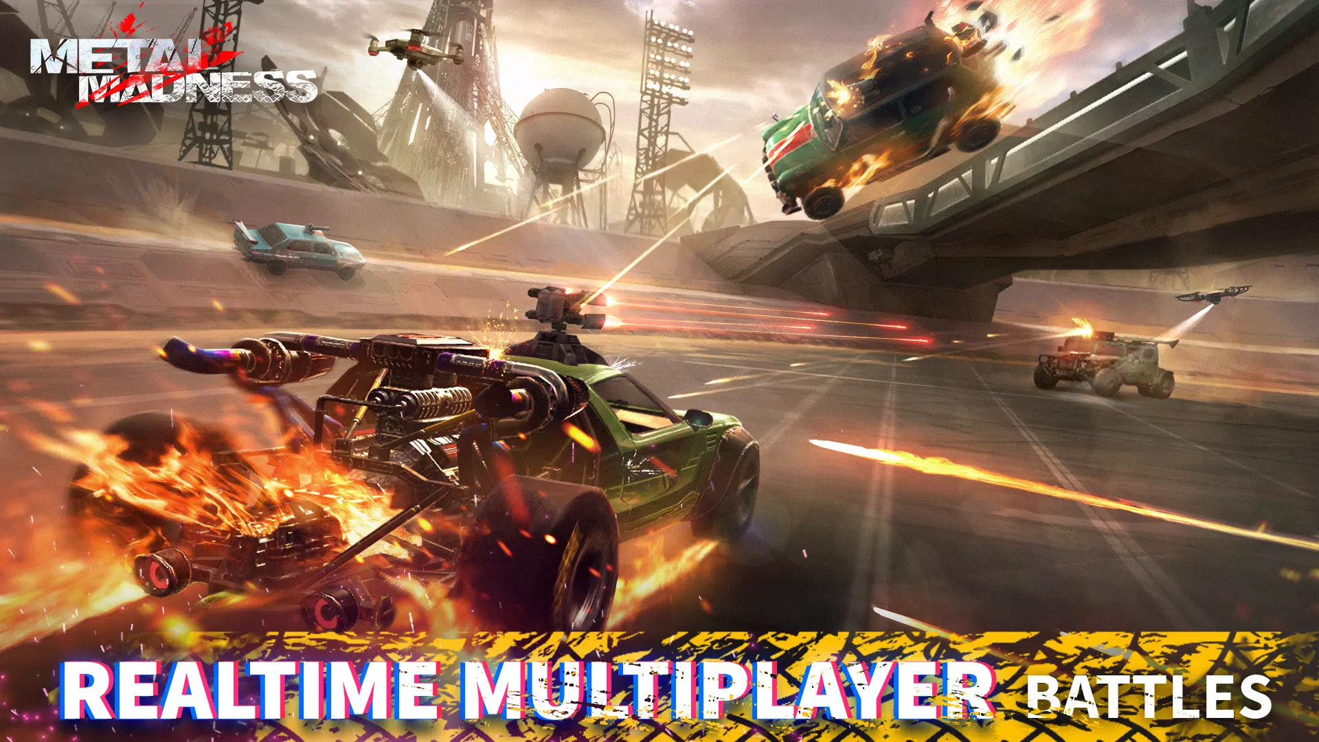 METAL MADNESS PvP: Car Shooter Screenshot 3