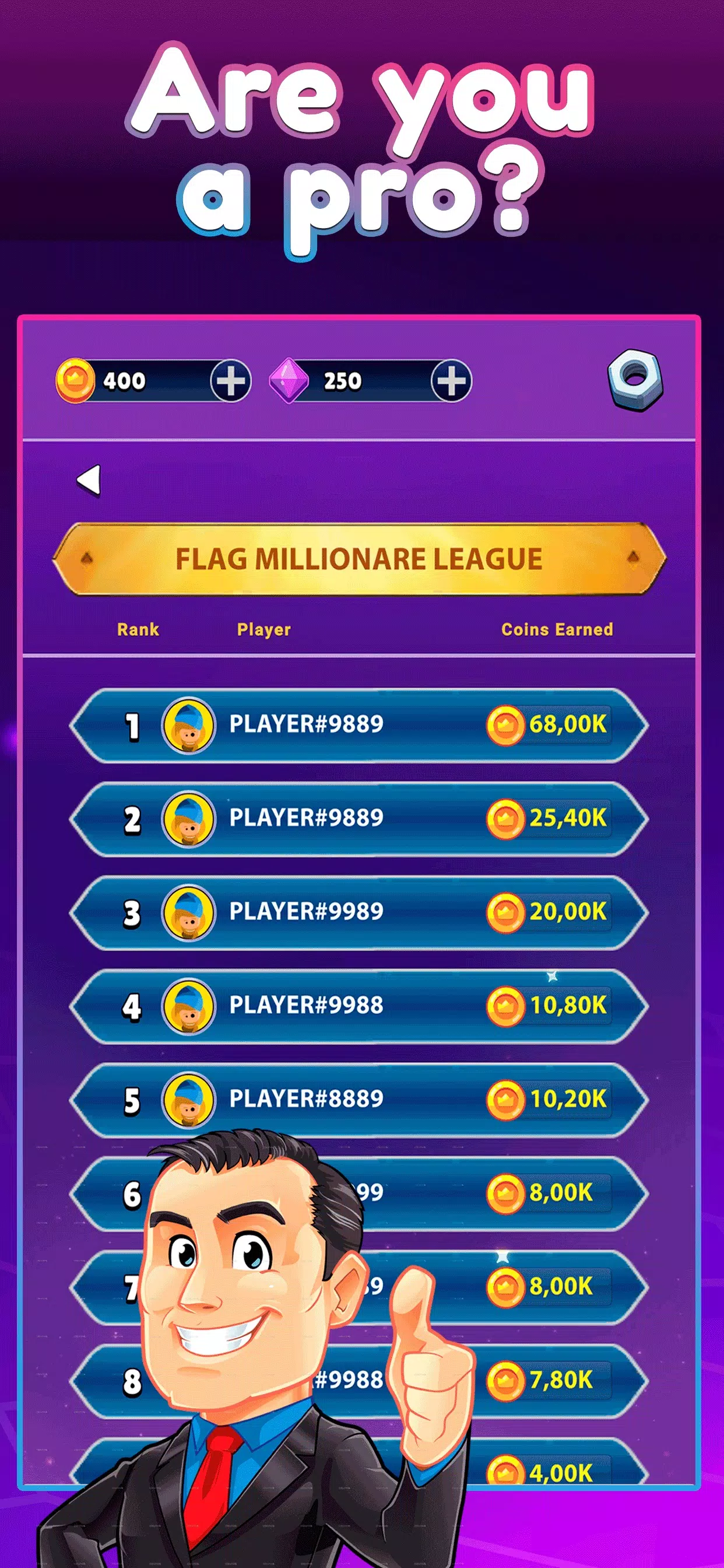 Millionaire Trivia : Game Quiz 스크린샷 3