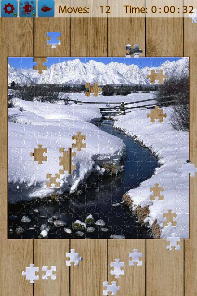 Schermata Snow Landscape Jigsaw Puzzles 2