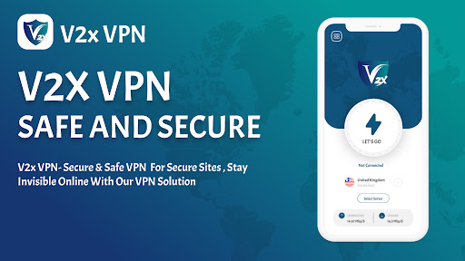 V2xVPN: Fast & Secure VPN स्क्रीनशॉट 1