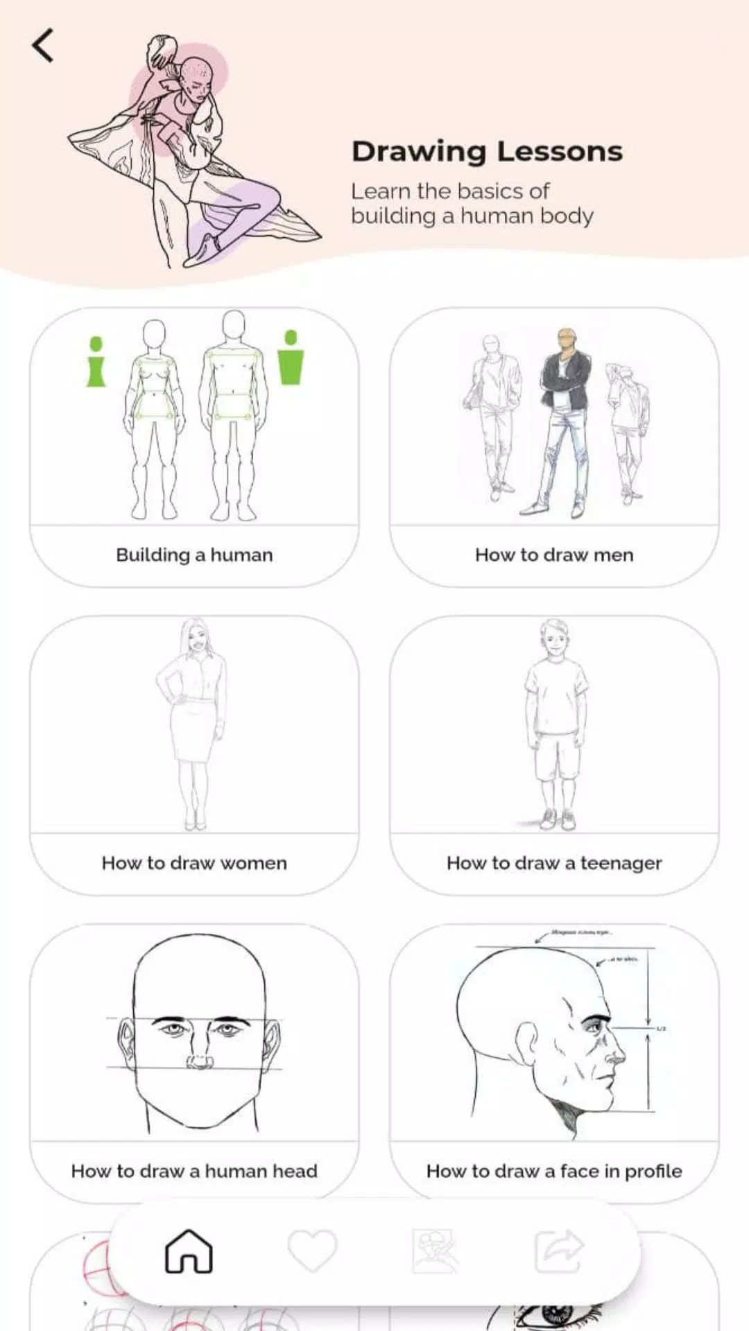 How to Draw People應用截圖第4張