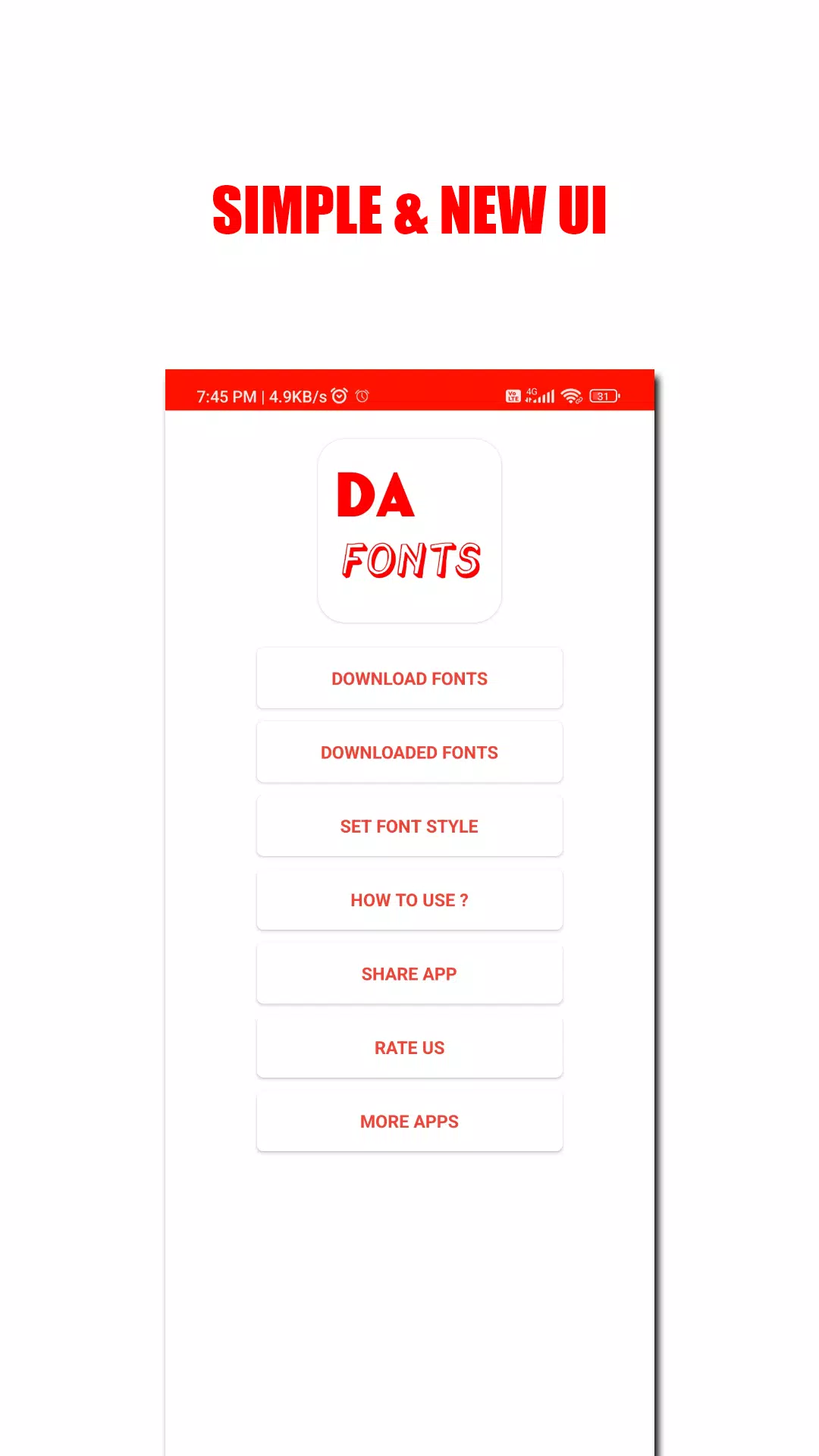 DA FONT'S Screenshot 1
