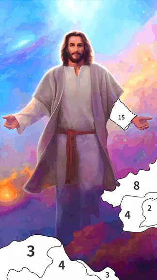 Jesus Coloring Book Color Game應用截圖第1張