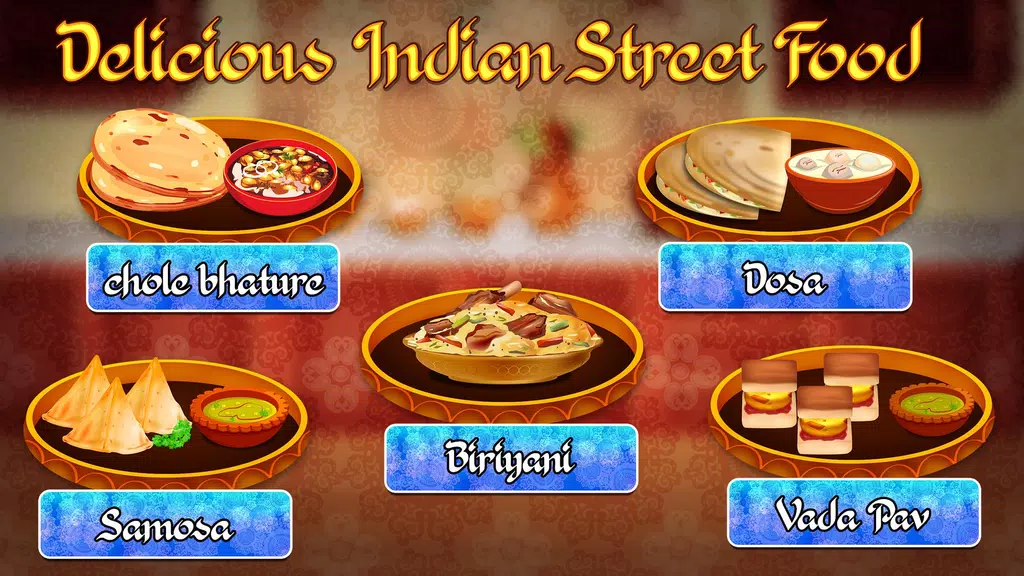 Indian Street Food Recipes 스크린샷 3