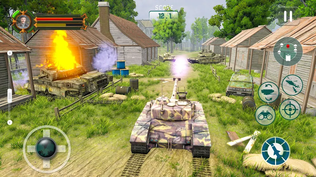 Tank Games Offline: Tank War Schermafbeelding 4