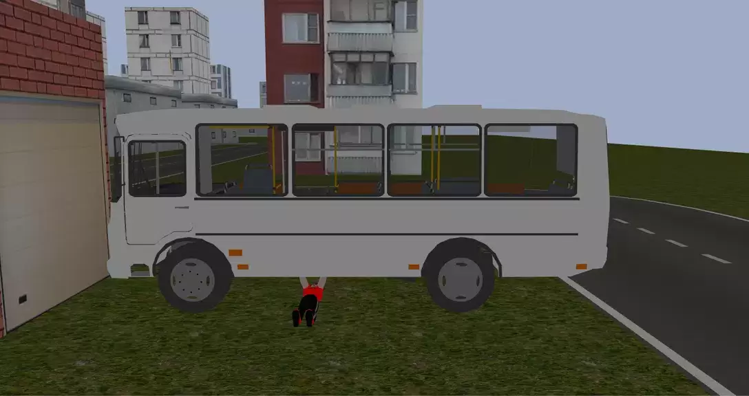 Russian Bus Simulator 3D Capture d'écran 2