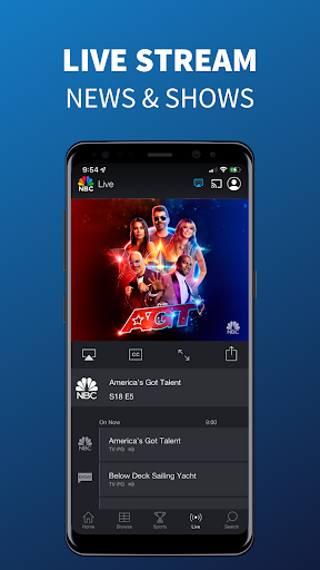 The NBC App - Stream TV Shows Screenshot 1