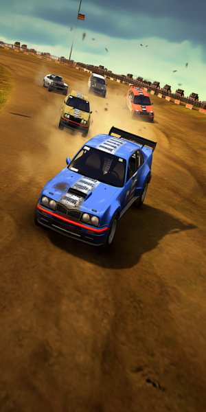 Thumb car race dirt drift Screenshot 1